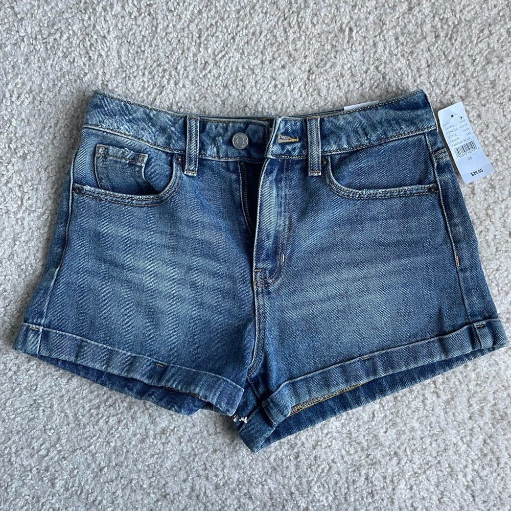 NWT Pacsun Jean Mom Shorts Size 25